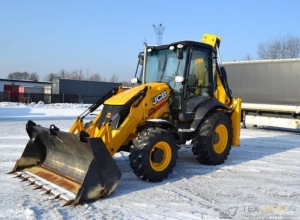 Аренда экскаватора JCB 3CX с экскаваторщиком.